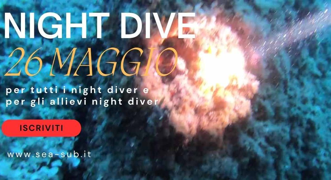 Night Dive 27 Maggio 2023 – Albenga